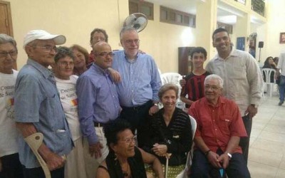 Auguri ad Andrea Riccardi dagli anziani della Comunità di Sant’Egidio Andrea Riccardi a Cuba