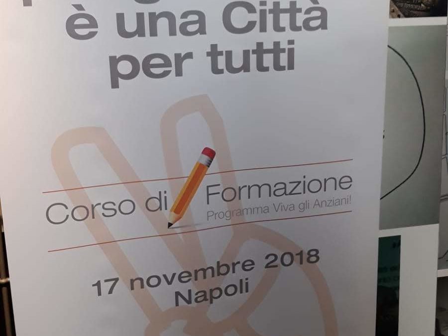 A Napoli il secondo corso di formazione nazionale di ” Viva gli Anziani!”