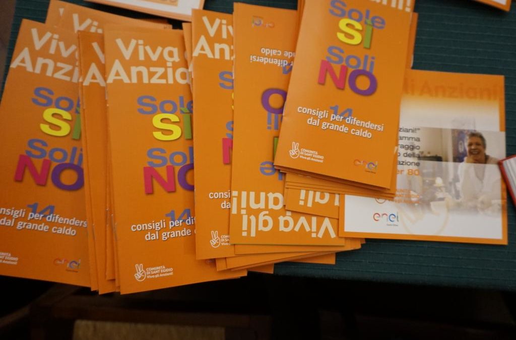 Estate e anziani: appello della Comunità di Sant’Egidio contro l’isolamento