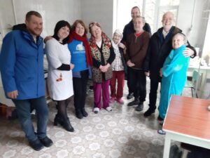 Gli anziani ucraini ospitati nella nuova casa aperta dalla Comunità di Sant'Egidio a Leopoli