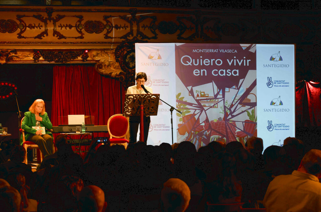 A Barcellona la presentazione del libro “Voglio vivere a casa”, di Montserrat Vilaseca- IL VIDEO