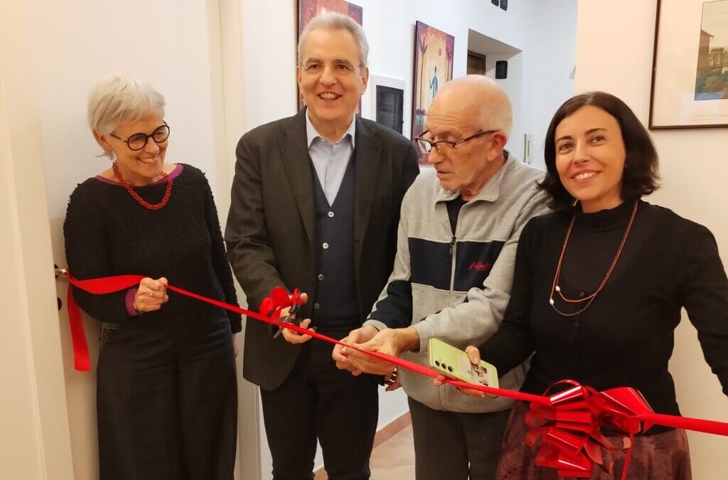 Inaugurazione della casa “Viva gli anziani!” a Fiumicino, città del litorale di Roma